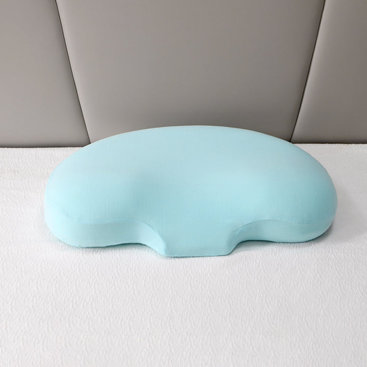 Ergonomic contour pillow for neck and back support Bowlift