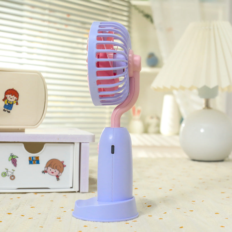 Women portable plant fan with flexible gooseneck Bowlift