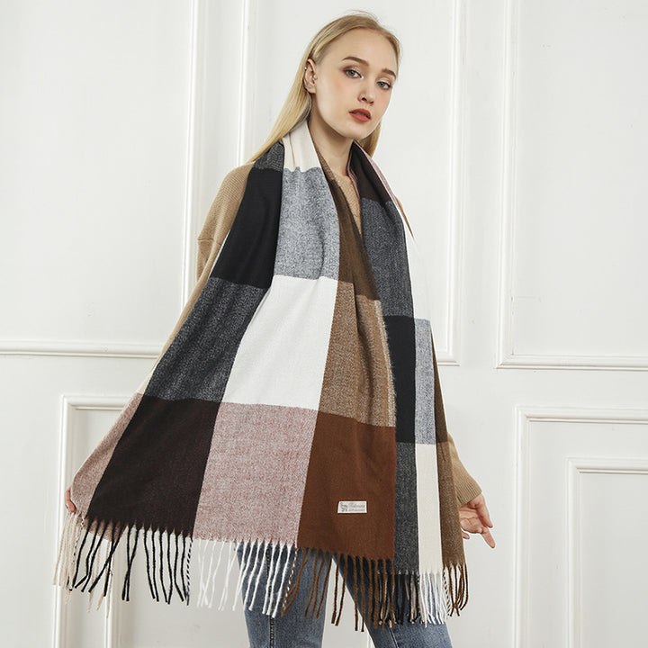Ladies stylish patterned scarf Bowlift