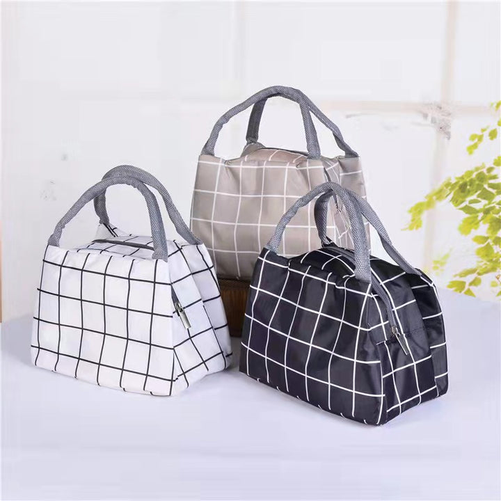 Stylish Checkered Tote Bowlift