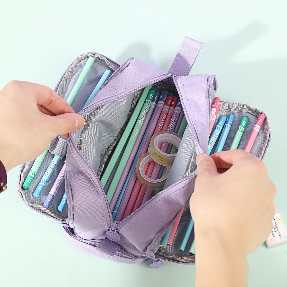 Multi-Compartment Pencil Pouch Bowlift