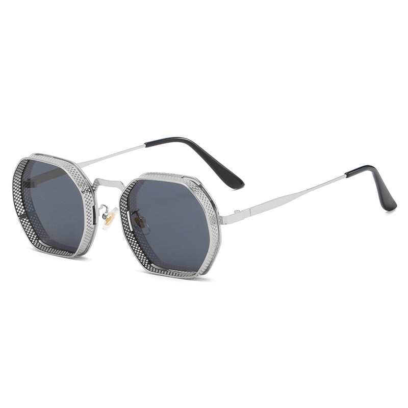 Women’s sunglasses with unique octagonal metal frame Bowlift