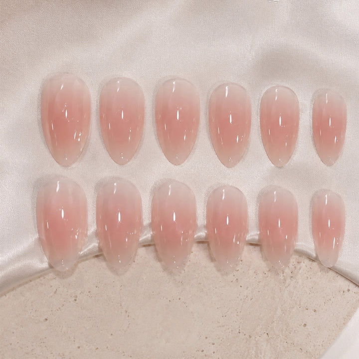 Elegant Floral Bow Press-On Nail Tips Bowlift