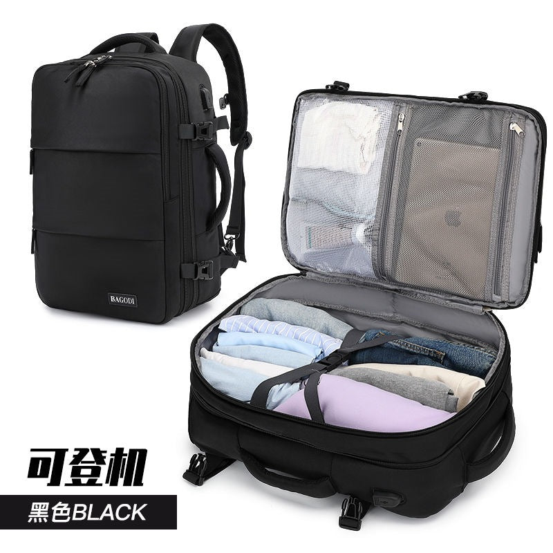 Versatile Travel Suitcase Backpack with Intelligent Organizer System Bowlift