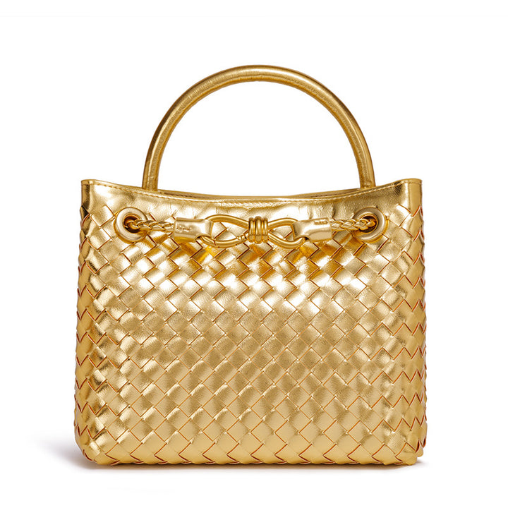 Elegant Braided Tote Bag Bowlift