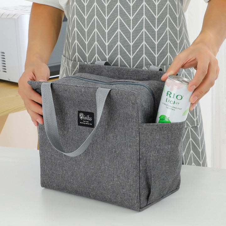Multi-Pocket Utility Shopping Tote Bowlift