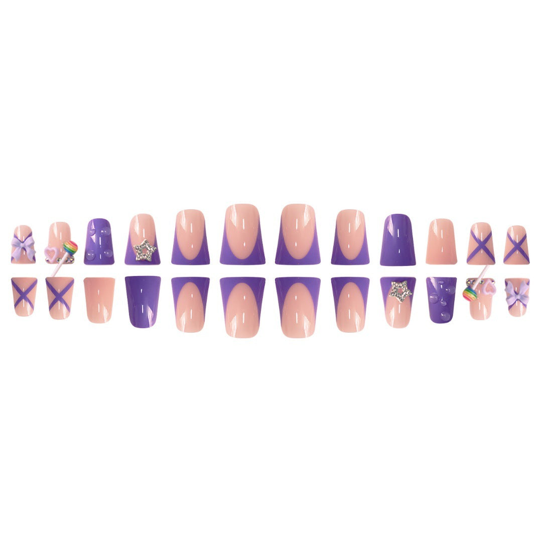 Playful Nail Art Extensions Bowlift
