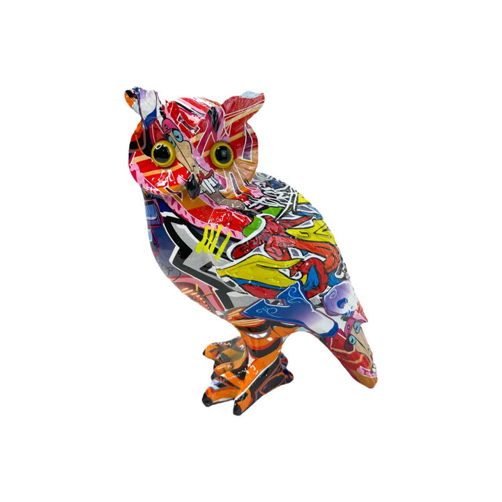 Artistic Owl Decorative Figure Bowlift