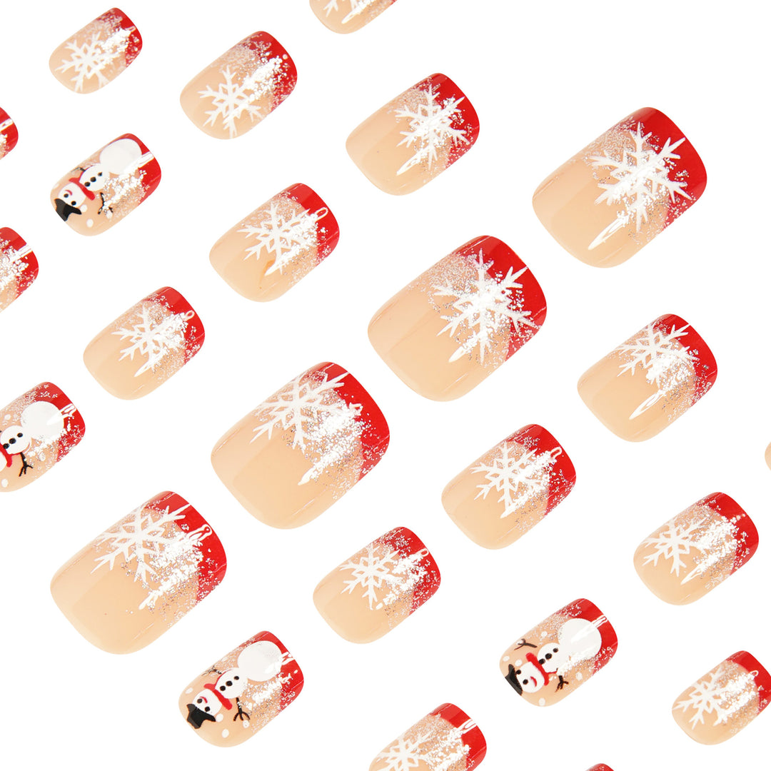 Festive Holiday Nail Art Set Bowlift