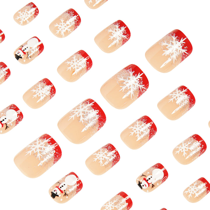 Festive Holiday Nail Art Set Bowlift