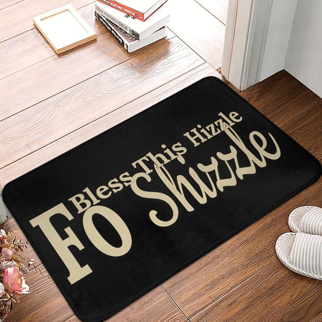 Funny Pet-Themed Welcome Mat Bowlift