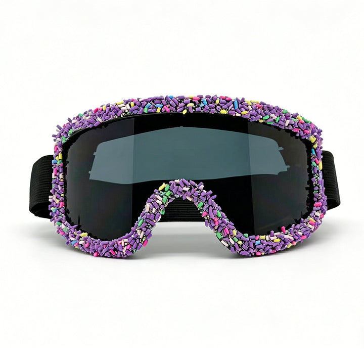 Women's ski goggles in creative design with colorful accents Bowlift