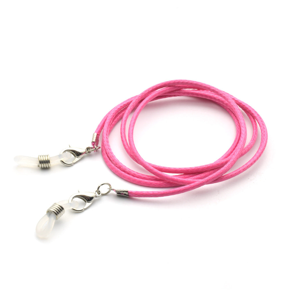 Braided Leather Eyewear Holder Bowlift