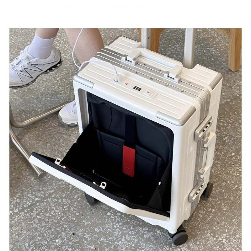 Premium Expandable Hard-Shell Carry-On Luggage
