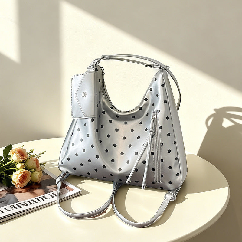 WoPolka Dot Tote Bag Bowlift