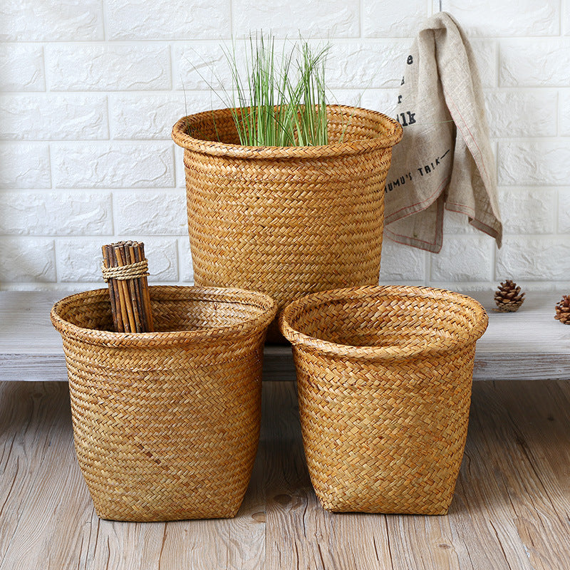 Unisex Handwoven Storage Basket Bowlift