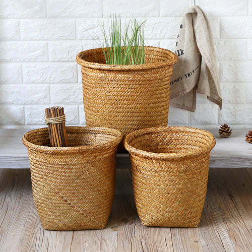 Unisex Handwoven Storage Basket Bowlift