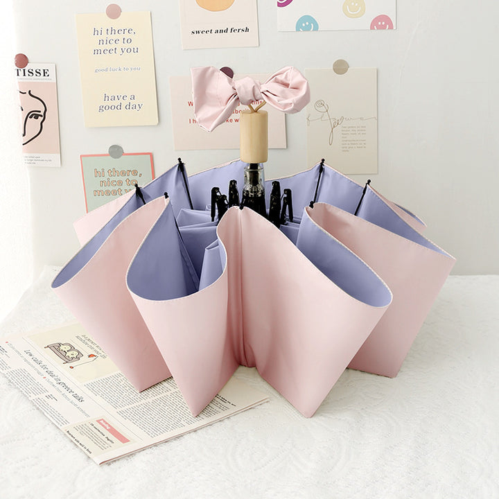 Women's Foldable Umbrella Holder with Multifunctional Design Bowlift