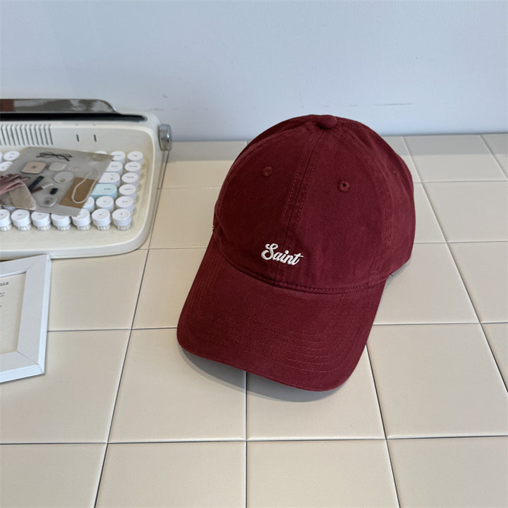Women's Vintage-Inspired Casual Twill Cap Bowlift