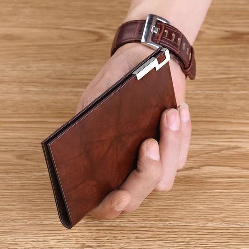 Premium Leather Card Holder Bowlift