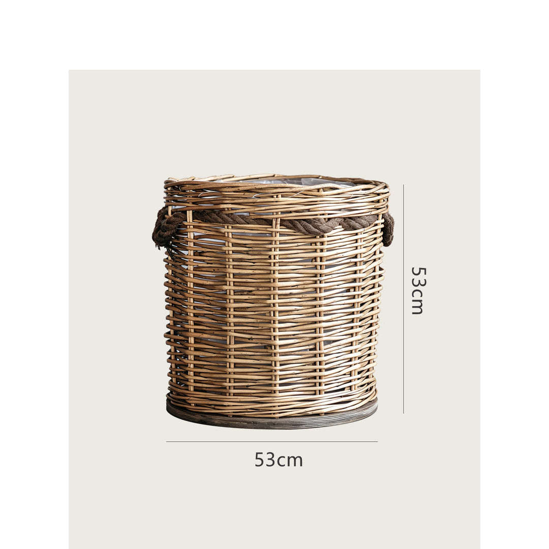 High-quality storage basket made of willow Bowlift