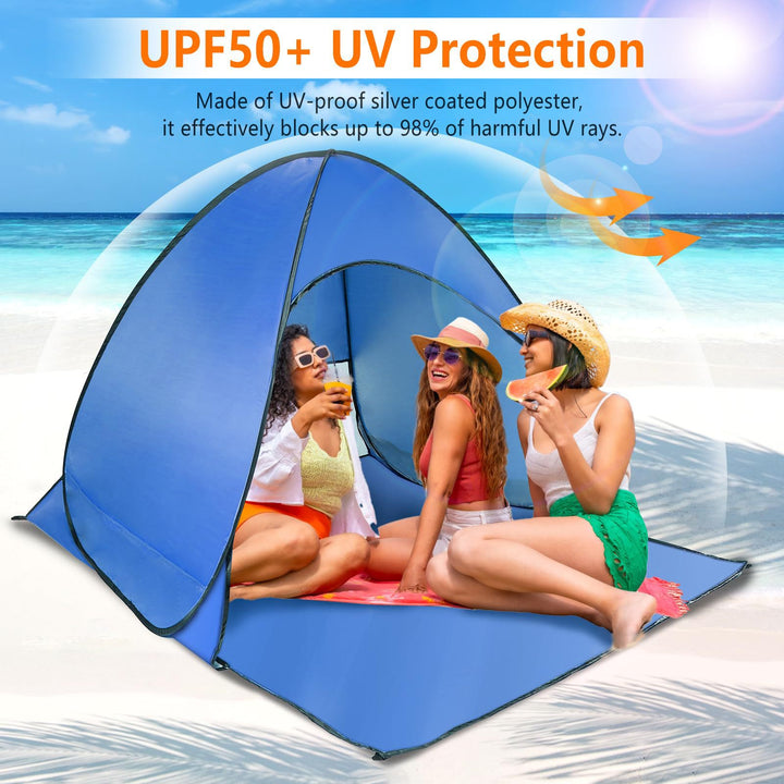 Women Pop-up Beach Tent Bowlift