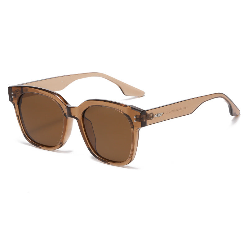 Oversized Geometric Frame Eyeglasses