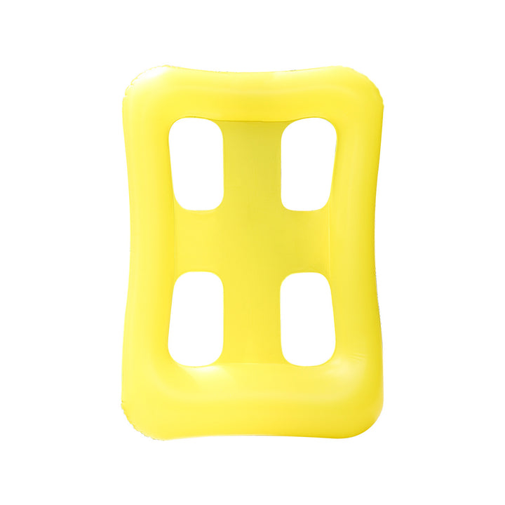 Women Comfortable Inflatable Pool Lounger with Ergonomic Design Bowlift