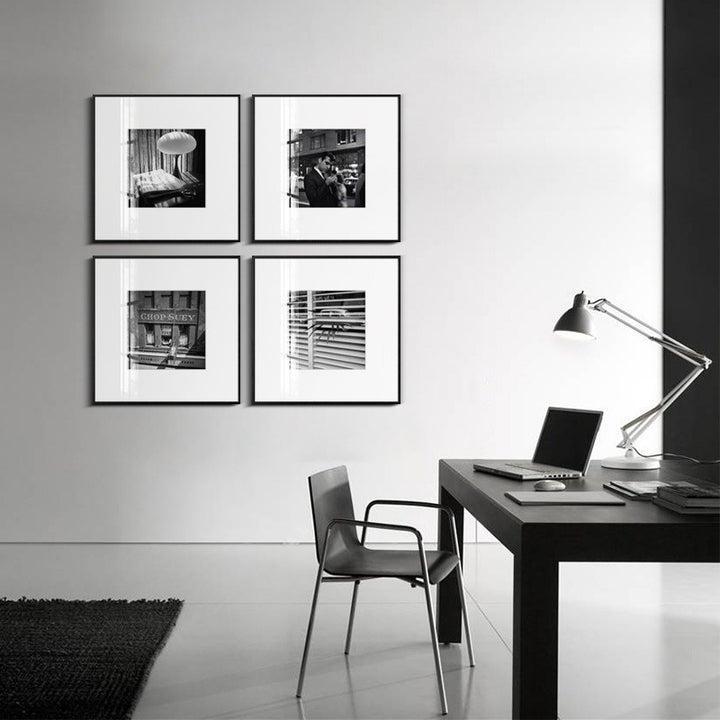 Framed Monochrome Art Print