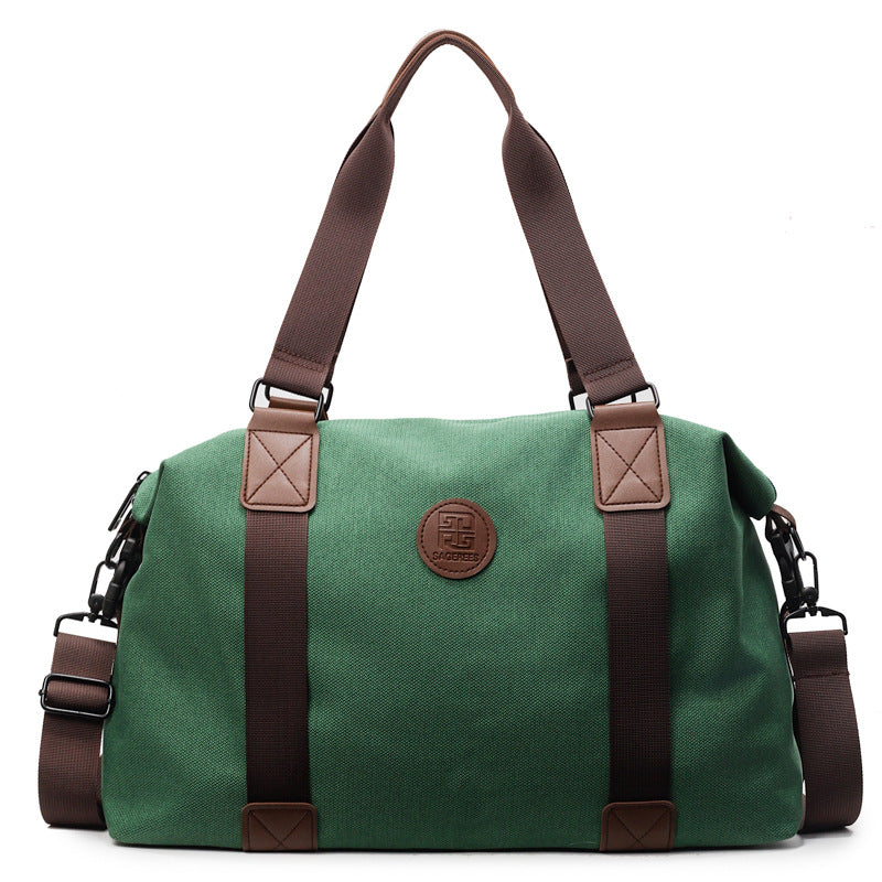 Sporty Duffel Bag With Multiple Compartments And Adjustable Shoulder Strap Bowlift