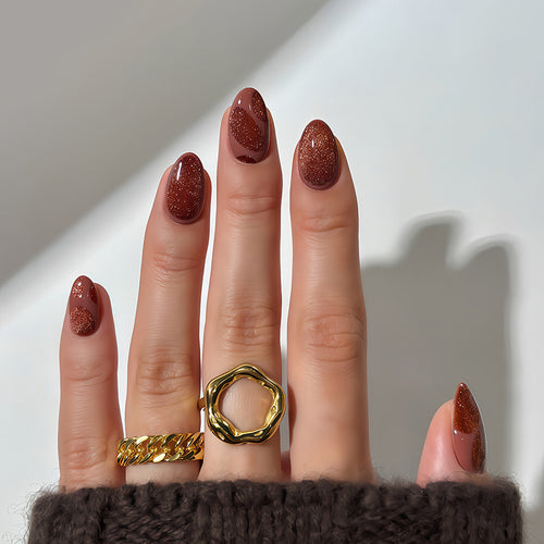 Artistic Stiletto Press-On Nail Set Bowlift