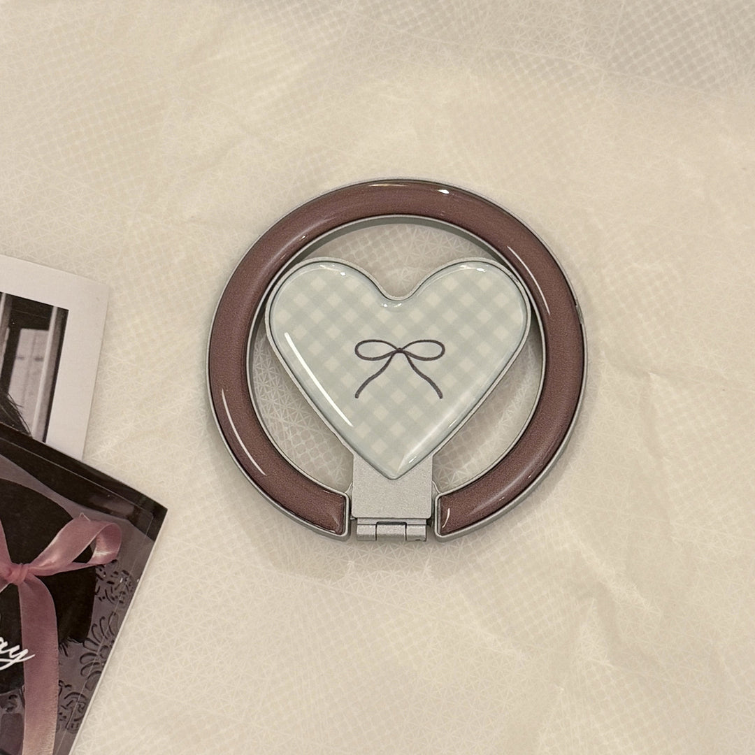 Heart-shaped hand mirror Bowlift