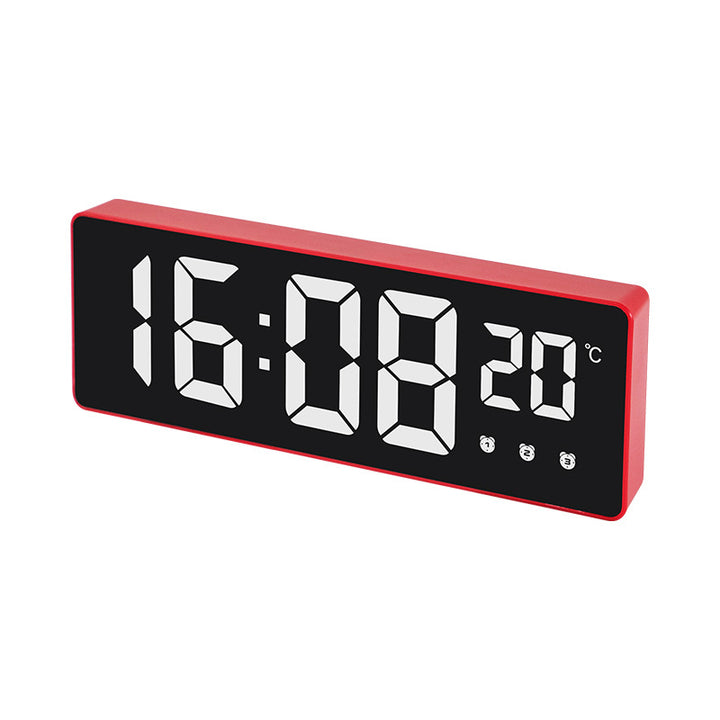 digital alarm clock with mirror Bowlift
