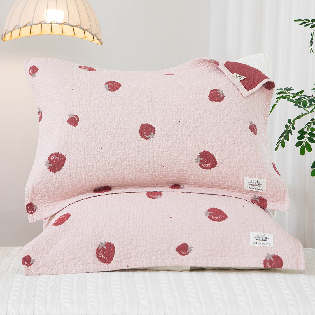 Women's pillowcase with modern checkered pattern Bowlift