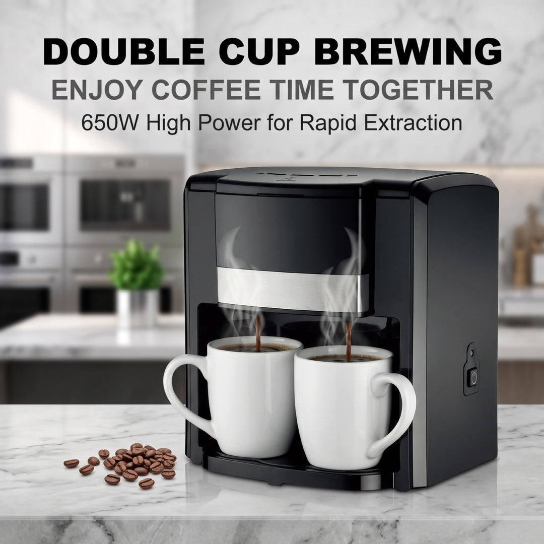 Double-Cup Coffee Brewer Bowlift