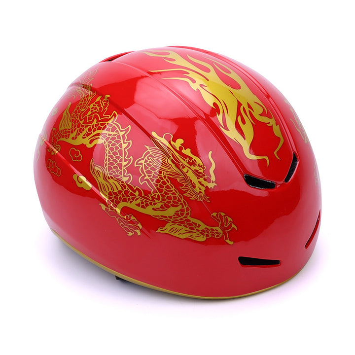 Dragon-Design Bicycle Helmet Bowlift