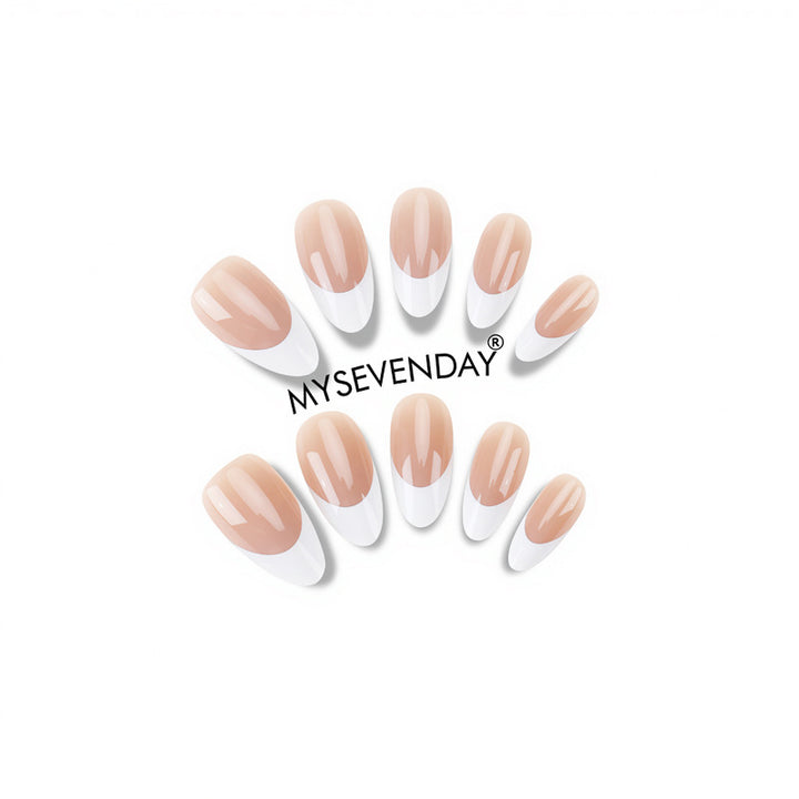Elegant Stiletto Press-On Nail Set Bowlift