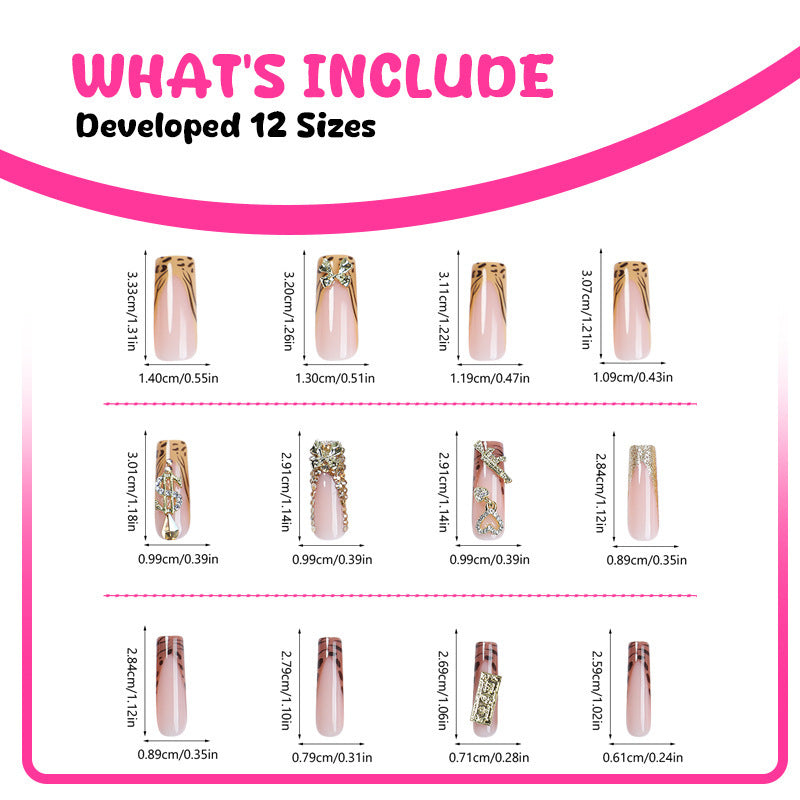 Nail art set with elegant decor and glitter Bowlift