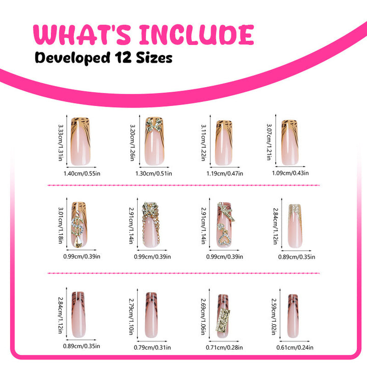 Nail art set with elegant decor and glitter Bowlift