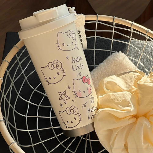 Ladies Insulated Drinking Cup with cute Hello Kitty Design Bowlift