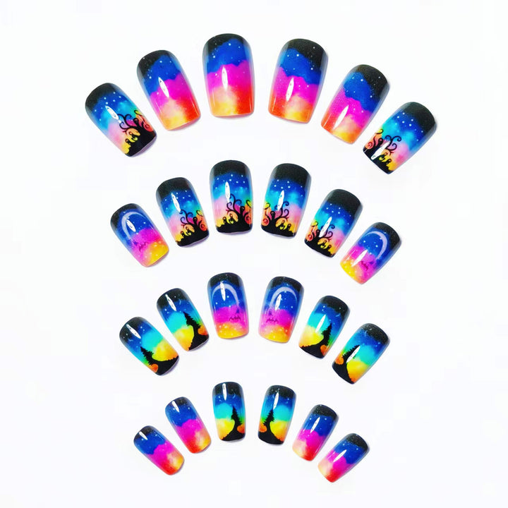 Glamorous nail design set Bowlift