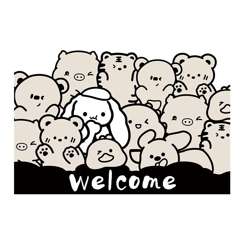 Cute Cartoon Animal Anti-Slip Bath Mat Bowlift