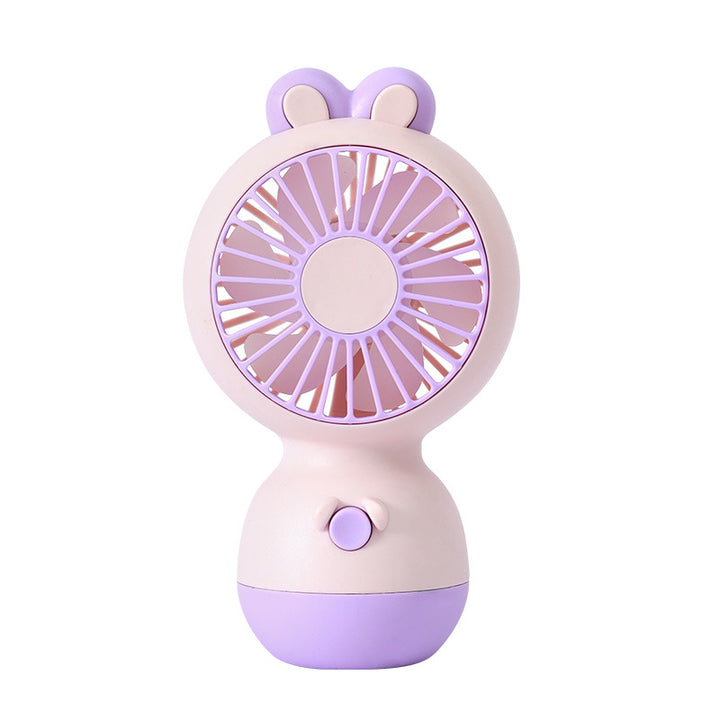 Ladies Portable Mini Fan with Cute Animal Design Bowlift