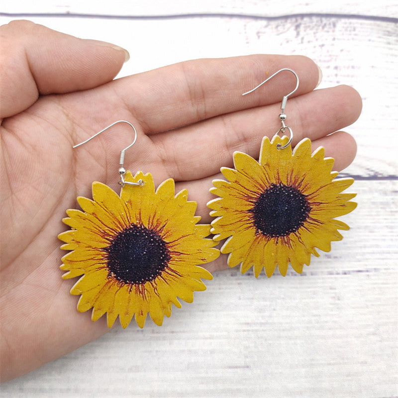 BowLift | Sunflower Flag Earrings