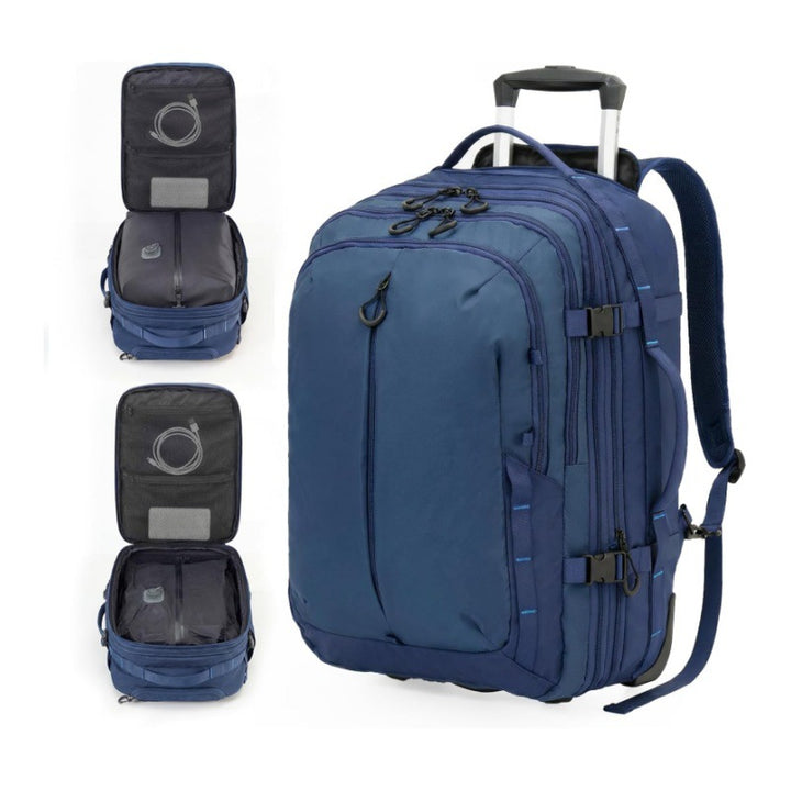 Travel bag with integrated trolley function Bowlift