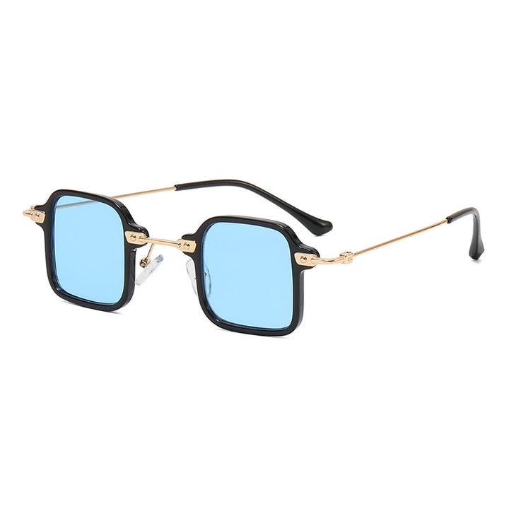 Women's geometric sunglasses with stylish metal frame Bowlift