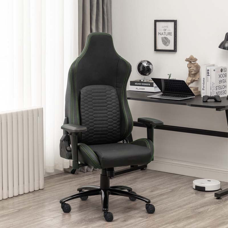 Adjustable Racing Style Gaming Chair Bowlift