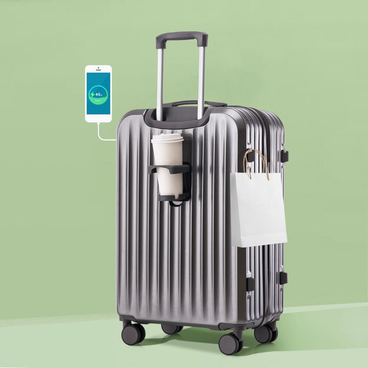 Smart Travel Roller Suitcase Bowlift