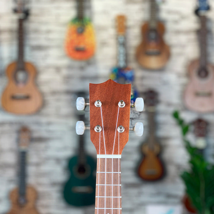 Premium Mahogany Body Ukulele Bowlift