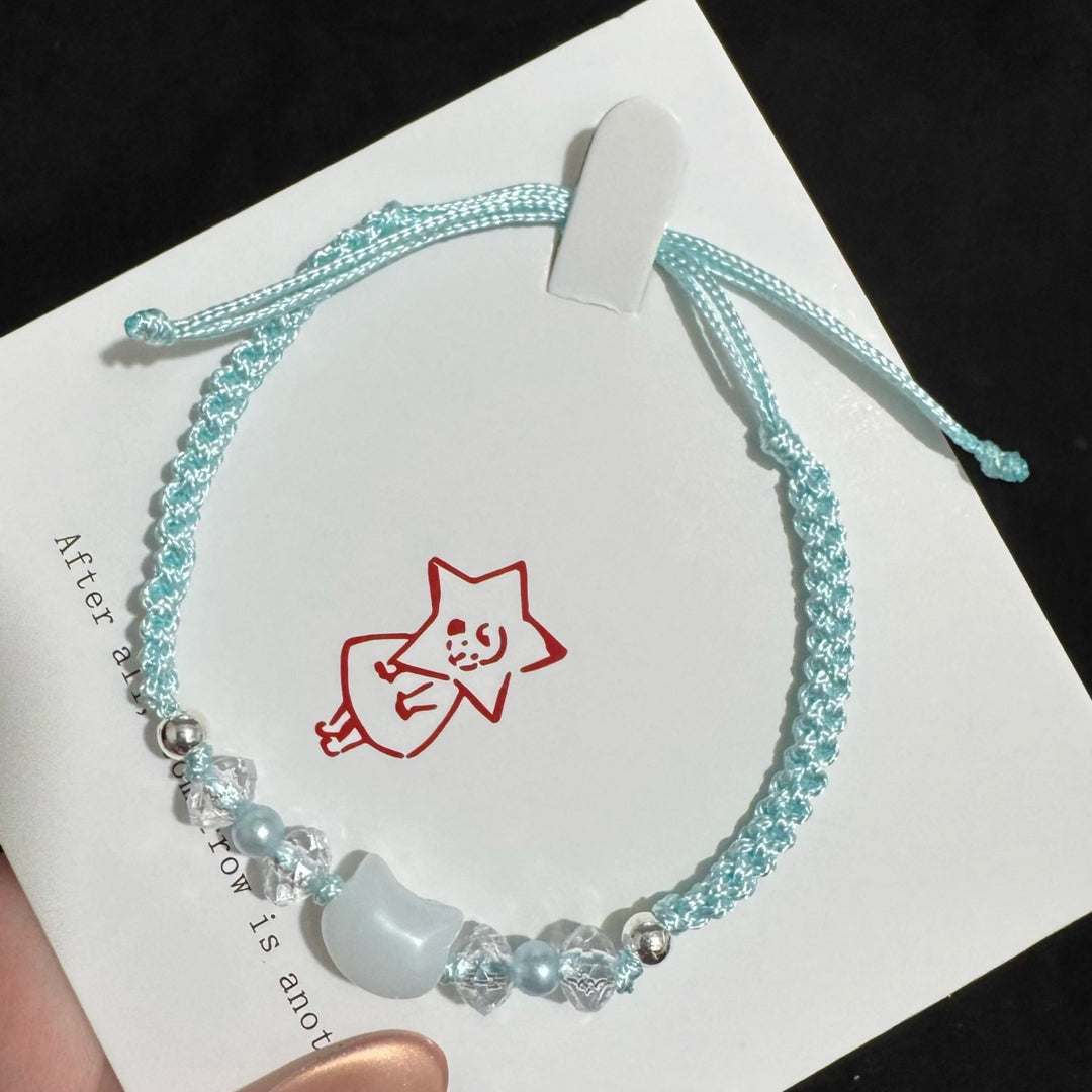 Handmade Beaded Charm Bracelet Bowlift